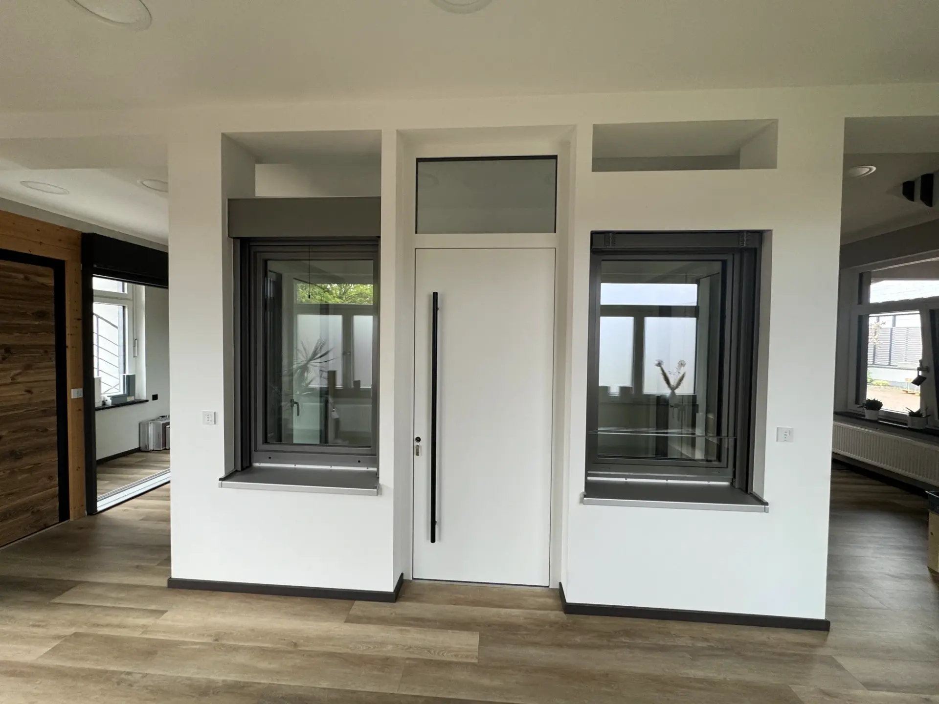 Fenster und Haustür im Showroom Kübrich in Burgebrach