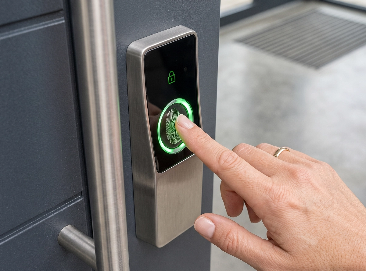 Smart Keyless – Fingerscanner und Smartphone-App Zugang